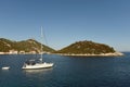 Yacht in Zaklopatica bay on Island of Lastovo, ÃÂ¡roatia